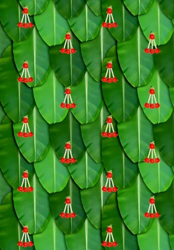 Backdrop Cloth for Pooja Decoration Traditional - M 11 - Backgrou...
