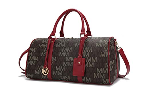 Mia K. Collection Jovani Duffle Weekender by Mia K, Rot (Red Jovani), Large Cover