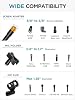 Mic Stand Tripod Microphone Stand Boom Mic Stand, Adjustable Mic Stand Floor Boom Arm with Microphone Holder, Compatible with Blue Yeti Shure SM58 SM57 SM48 Samson Q2U Fifine K6 K688 AM8 #4