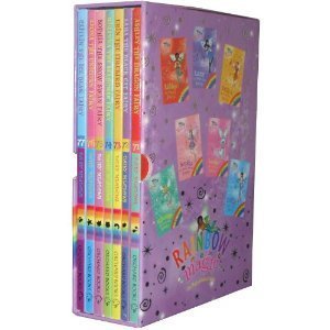 Rainbow Magic Magical Animal Fairies (71-77) 7 Books Box Set Pack Collection RRP: 27.93 (Ashley the Dragon Fairy, Lara the Black Cat Fairy, Erin the Firebird Fairy, Rihanna the Seahorse, Sophia the Sn
