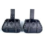 Notre sacoche moto en cuir PU est souple et résistante. Déperlante elle est dotée de rabats latéraux supplémentaires pour protéger vos objets de valeur des averses légères.