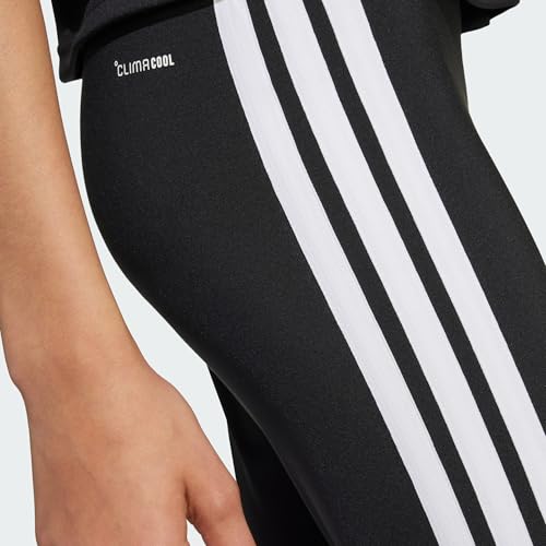 adidas Mädchen Train Essentials 3-Stripes Leggings, Black/White, 14-15 Years