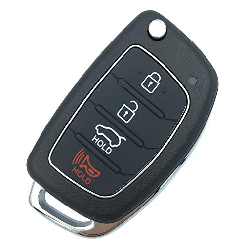 Waray 4 Buttons Replacement Remote Car Key Key Shell Repair for Hyundai Sonata Santa Fe Key Cover Case