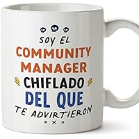 MUGFFINS Tazas para COMMUNITY MANAGER hombre - En Español -