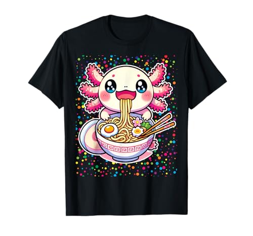Ropa Kawaii de Anime Merch - Fideos japoneses Love Ramen Camiseta