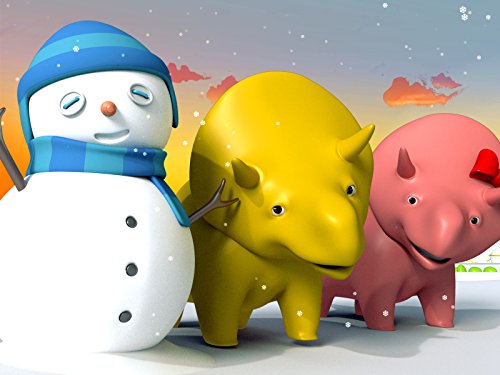 【Weihnachten】Lerne Farben und Zahlen mit Dina und Dino den Dinosauriern...