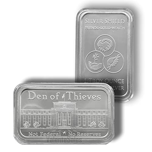 1 oz Den of Thieves Silver Bar