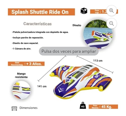 LAS COSAS DE COCÓ Aufblasbares Raumschiff