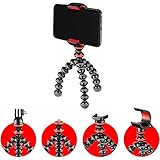 ジョビー(JOBY)【Amazon.co.jp限定】 スマホスタンド スマホ三脚 ミニ三脚 ゴリラポッド スターターキット カメラ/GoPro/LEDライト取り付け可 小型 ブラック アウトドア キャンプ iPhone/iPhone Pro/GoPro/マイク/LEDライト JB01571-BWW