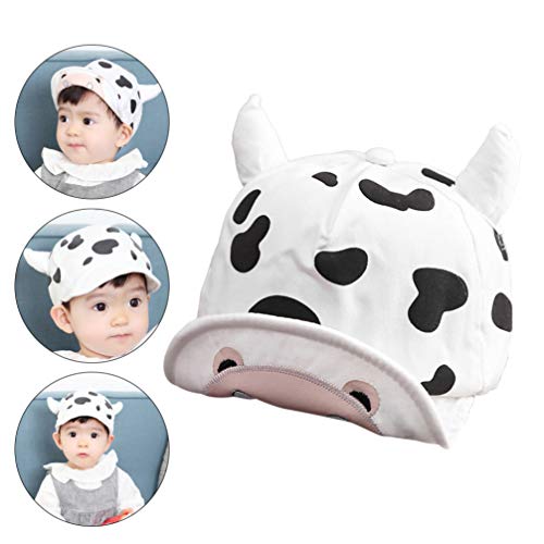 KESYOO Chapéu de Sol Adorável de Algodão Chapéu Balde de Bebê Bonito Chapéu de Sol com Aba para Meni