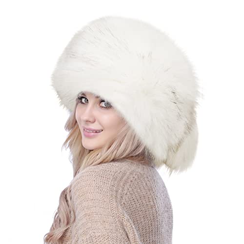 Chapeau chaud coupe-vent OhMill en fourrure synthétique luxe