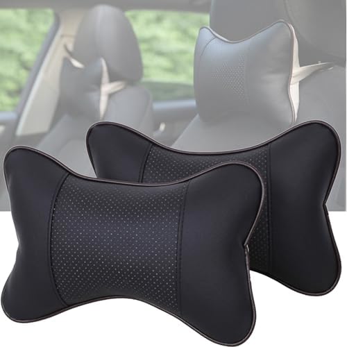 - Design ergonomico: le curve ergonomiche sostengono la testa e il collo verso l'alto per mantenere la naturale curvatura fisiologica e ridurre la tensione su testa e collo durante la guida.