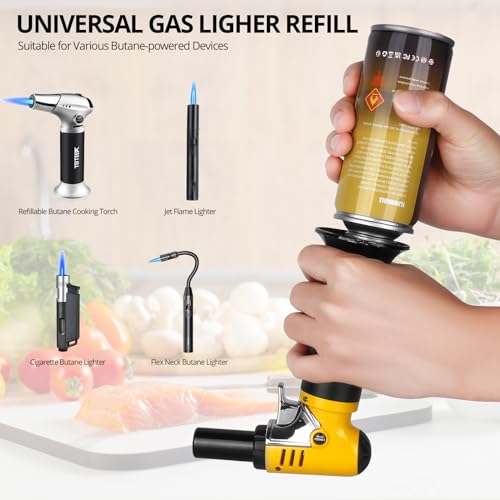 image for TBTeek Butane Refill, Ultra-Refined Lighter Fluid Refill, 100ml Butane
