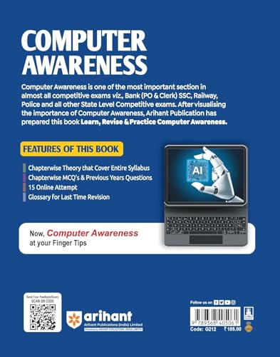 Image of Arihant Computer Capsule Handwritten Notes & Computer Awareness Combo (English Medium) | SSC, Railway, Banking, DSSSB, CPCT, Teaching Exams | 2025 Edition (Set of 2 Books)
