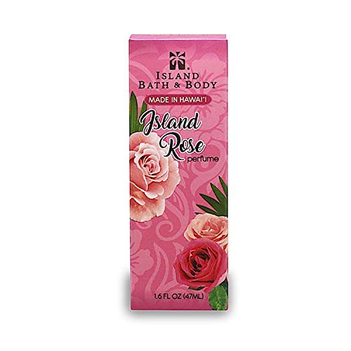 Tikimaster Island Bath and Body Maui Tea Rose Perfume 1.6oz. Exótico