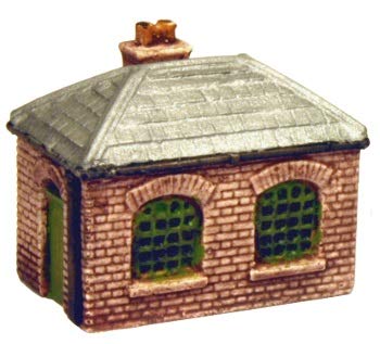 Harburn Hamlet HN636 Brick Administration Office (Pre-Built)