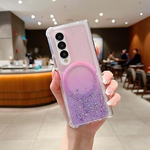 Coque paillettes Samsung Z Fold 4 idéale pour sublimer vos soirées