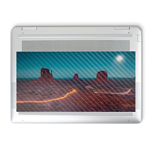 Image of MightySkins Carbon Fiber Skin Compatible with HP Spectre x360 14 inch (2022) Full Wrap Kit - Monument Valley | Protective, Durable Textured Carbon Fiber Finish | Easy to Apply | Made in The USA