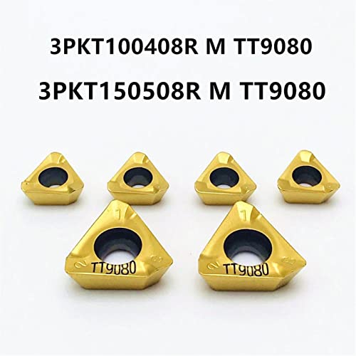 Fresas CNC Carburo DOLUNTO 3PKT100408R M TT9080 10 Pzs miniatura 3