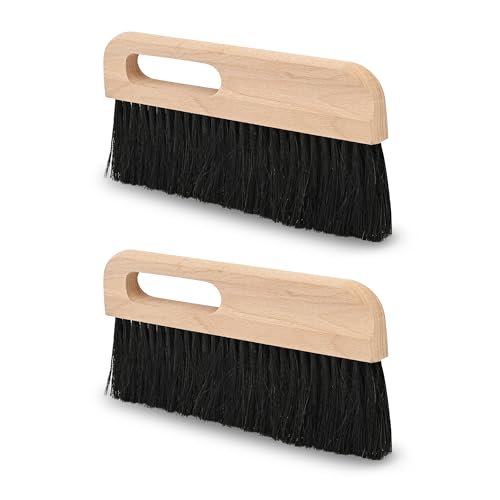 Brosse à béton crin de cheval authentique pour un surfaçage de haute précision