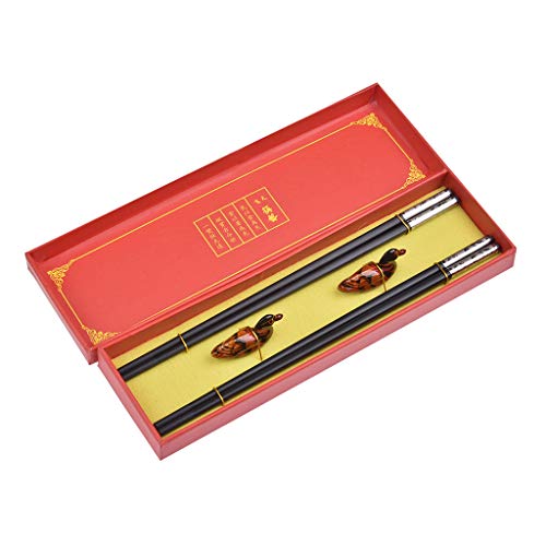 Quantum Abacus Black Metal Set di Bacchette di