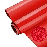 KISSWILL 3D Puffy Vinyl Red - 10 X 48