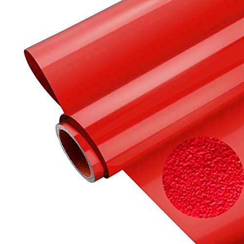 KISSWILL 3D Puffy Vinyl Red - 10 X 48