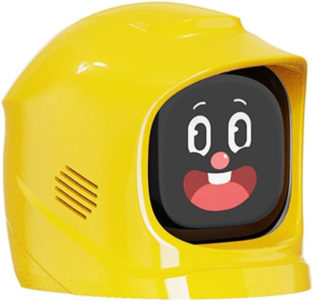 Car Mounted Intelligent Electronic Pet Companion, Interactive Dashboard Display with 1.83" HD Screen, Gyro Motion Detection, Magnetic Mount, 900mAh Rechargeable(Yellow)