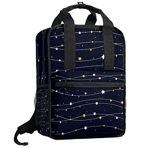 Sac à dos mandala coloré pour la rentrée des classes avec bretelles réglables confortables