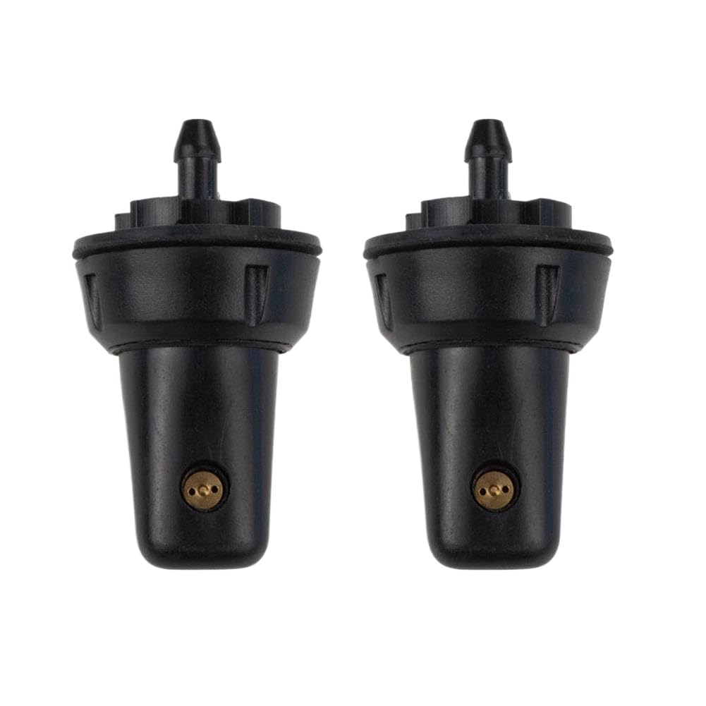 Dannvrkta Onecolor 1 Pair Front Window Washer Nozzle Windshield 2 Hole Compatible With Urvan Caravan E24 1989-2001 B8930-01N1-N20