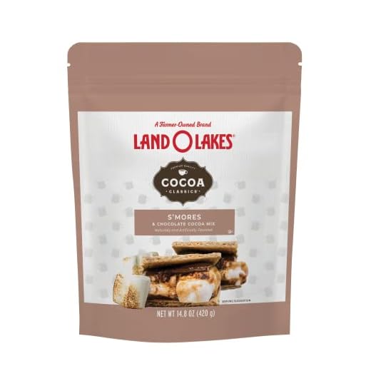 Land O Lakes Cocoa Classics S'mores Cocoa Mix Pouch, 14.8 Ounce (Pack of 1)
