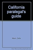 California paralegal's guide 0911110232 Book Cover