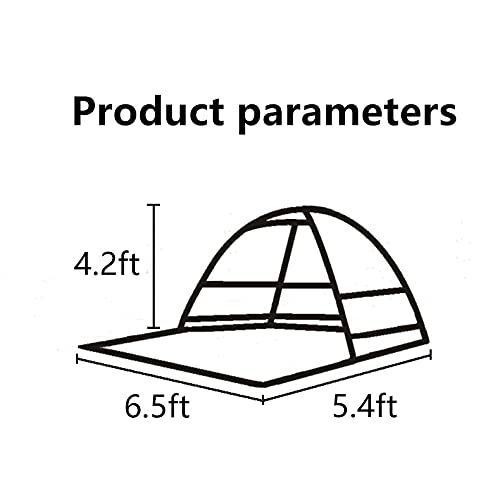 Carpa de playa familiar y toldo solar UV50 portátil y ligera miniatura 3