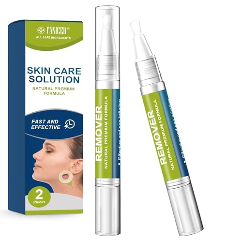 2 * 5ml Lápiz de verrugas, Solución para el cuidado de la piel, adecuada para manos y pies