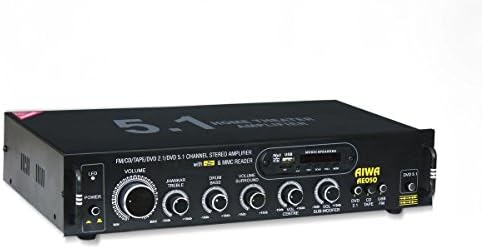 Soumik Electricals 100 Watt 5.1 Channel Amplifier, USB, Multicolor | Metal
