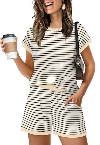 2 Piece Sets for Women Beach Vacation Clothes Summer Two