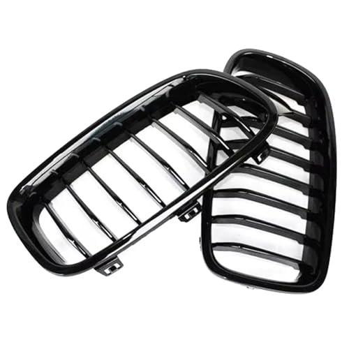 Rejilla frontal de acabado premium negro brillante para Serie 3 F30
