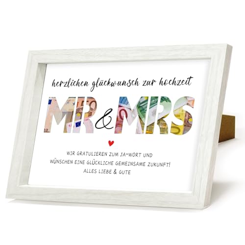 HSDSH Geldgeschenk Hochzeit, Hochzeitsgeschenke für Brautpaar,...