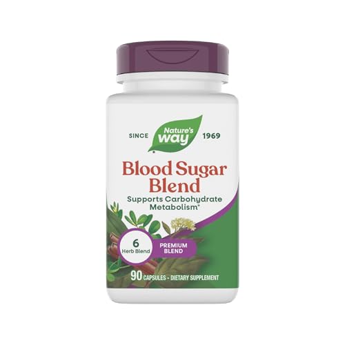 Nature's Way Blood Sugar Blend with Gymnema Extract, Supports Car...