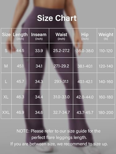 Image of YEOREO CoreFlex Women Workout Flare Leggings