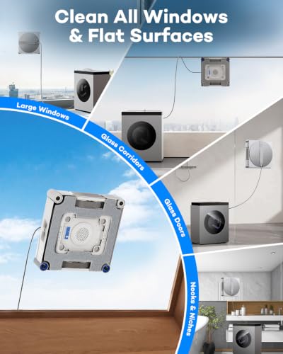 Image of W3 Omni Cleaning Pads with Bracket for ECOVACS WINBOT W3 Omni Window Robot