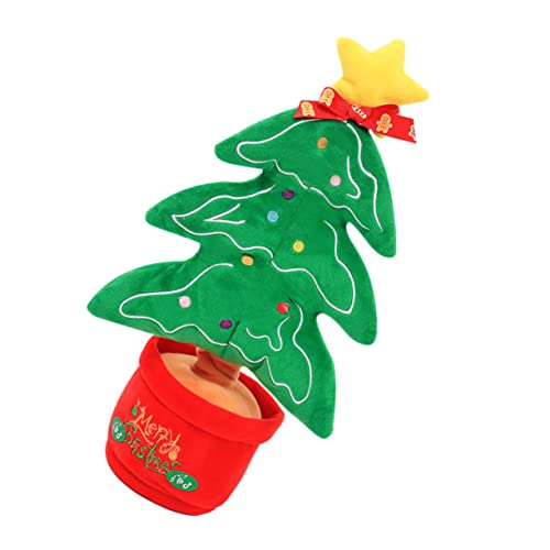 Hemoton Electric Dancing Toy Boys and Girls Christmas Decor Talking Singing Gingerbread Man Toddler Toy Home Decor Holiday Present