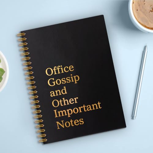 Cadeau d'adieu collègue travail : carnet à spirale 160 pages - 4