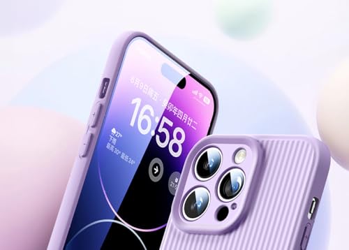 Coque souple iPhone 14 Pro Max silicone liquide antichoc DanQin - 2