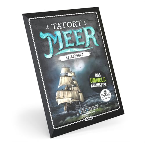 Tatort Meer | Fall 2 - Schollen. El juego de crisis con factor ambiental Escape Room. Diversión emocionante para el hogar. Gran idea de regalo