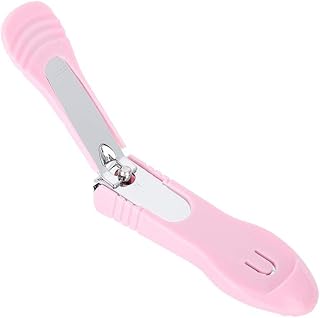 Cortador de unhas de aço inoxidável, cortadores de unhas de borda, forte o suficiente, durável e resistente para unhas grossas, salão de beleza e casa