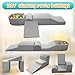 Aokna Soft Foam Climbing Toys for Toddlers Indoor Blocks Play Equipment with Ball Pits (Balls Not Included) - for Climbing, Sliding & Building