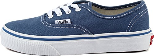 Vans Vans Kids Unisex Authentic Shoes, Size 1, Color (NWD) Navy/True White