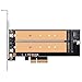 SilverStone Technology M.2 PCIE Adapter for SATA or PCIE NVMe SSD with Advanced Thermal Solution (ECM22)