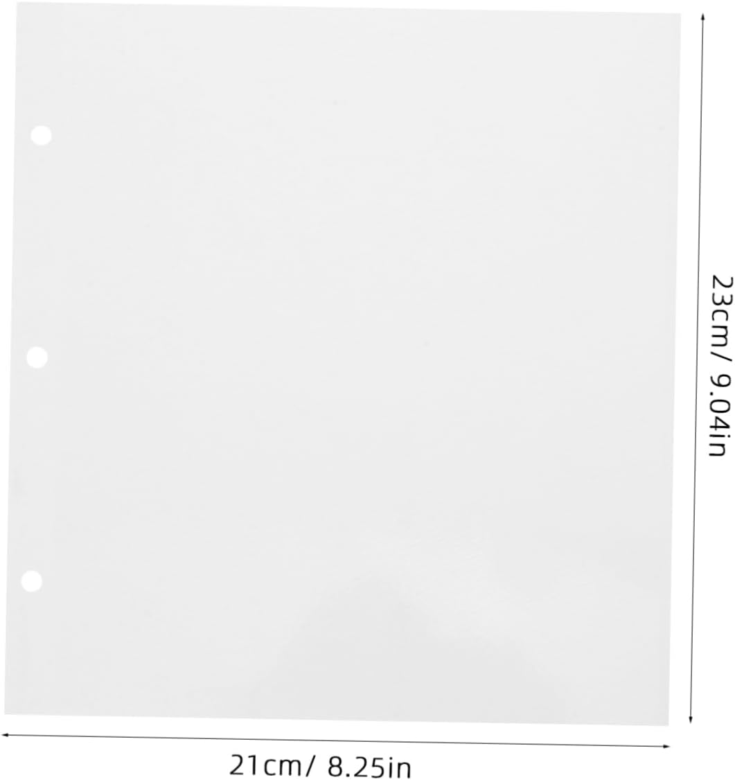 10pcs Self-Adhesive Photo Album Refill Scrapbook Pages for Easy Photo Storage for DIY Albums Travel Memories and Special Occasions